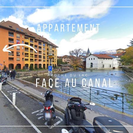 Reve De Jade Devant Le Canal Annecy Luaran gambar